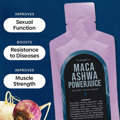 Maca Ashwa Powerjuice - The Purest Co (SG)